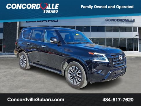Used 2023 Nissan Armada SL w/ Midnight Edition Package image 1