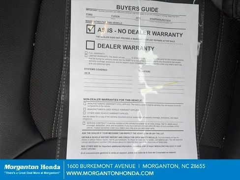 Used 2018 Ford Fusion SE FWD image 23