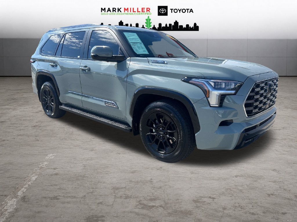Certified 2025 Toyota Sequoia Platinum AWD/4WD image 8