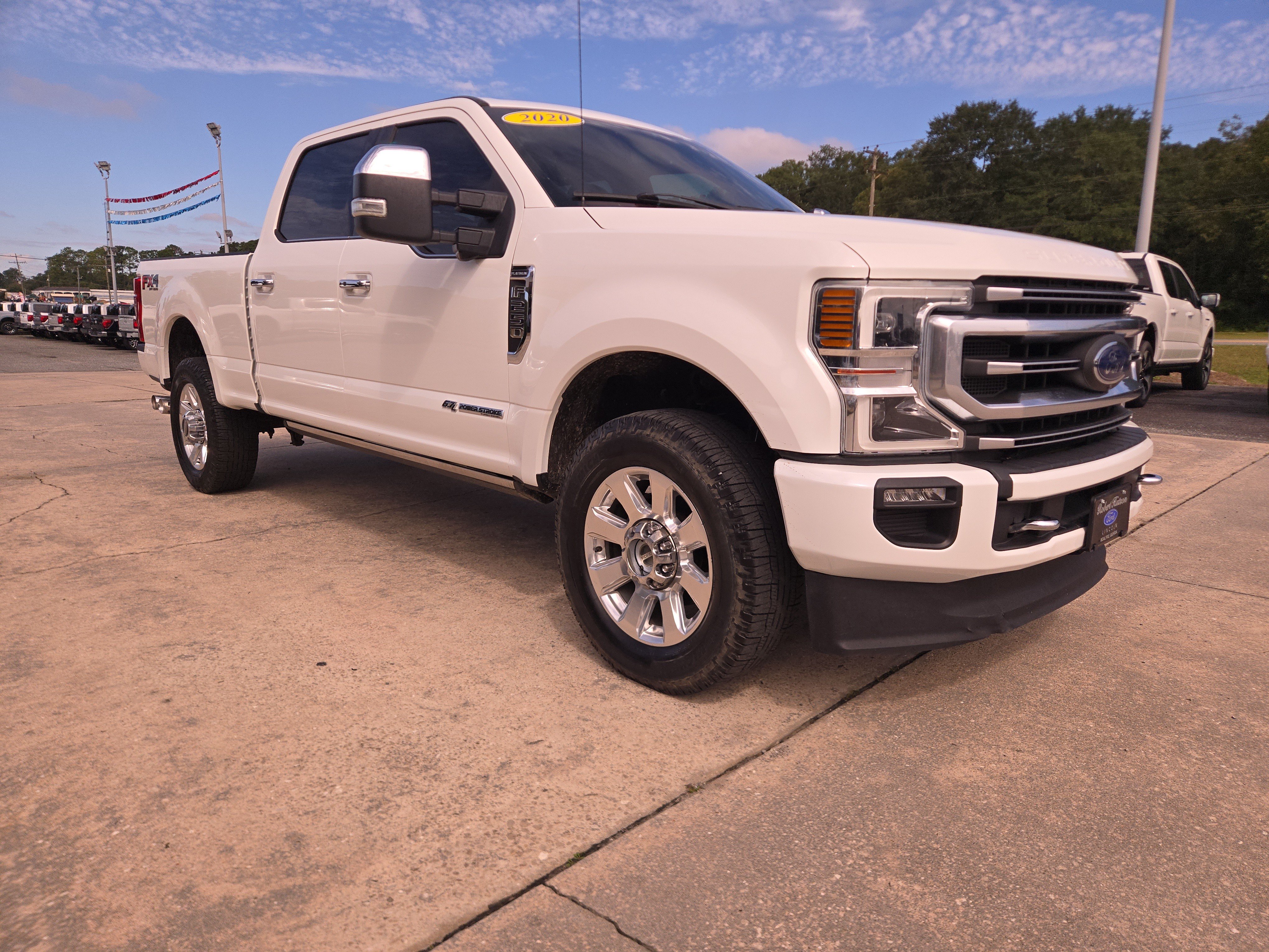 Used 2020 Ford F250 Platinum w/ FX4 Off-Road Package AWD/4WD image 4