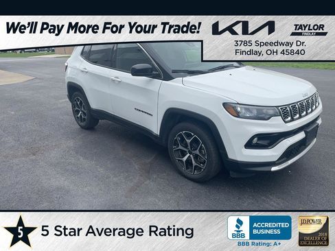 Used 2025 Jeep Compass Limited AWD/4WD image 1