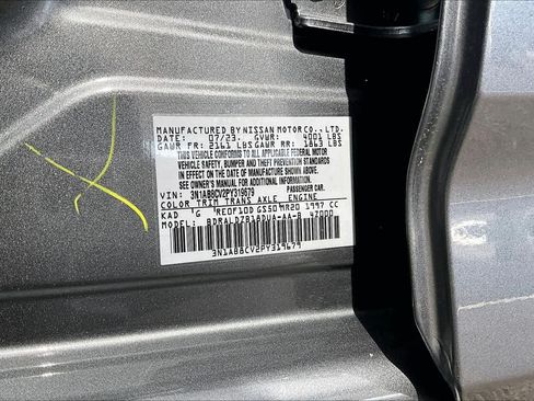 Certified 2023 Nissan Sentra SV FWD image 33
