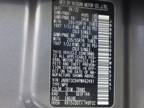 Used 2023 Nissan Rogue SL w/ SL Premium Package image 60