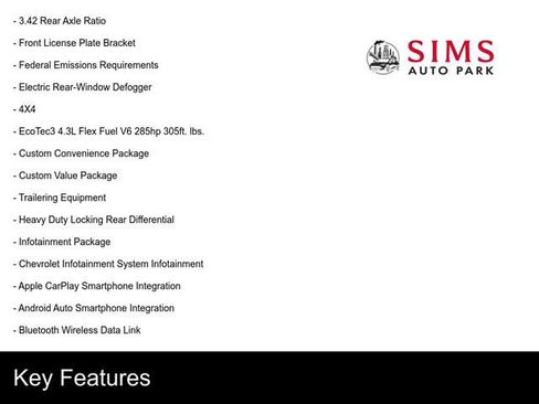 Used 2019 Chevrolet Silverado 1500 Custom w/ Custom Value Package image 4