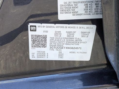 Used 2022 GMC Sierra 1500 Denali AWD/4WD image 34