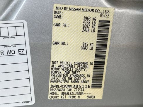 Used 2022 Nissan Altima 2.5 SR image 38