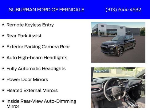 Used 2023 Chevrolet TrailBlazer RS w/ Convenience Package AWD/4WD image 17
