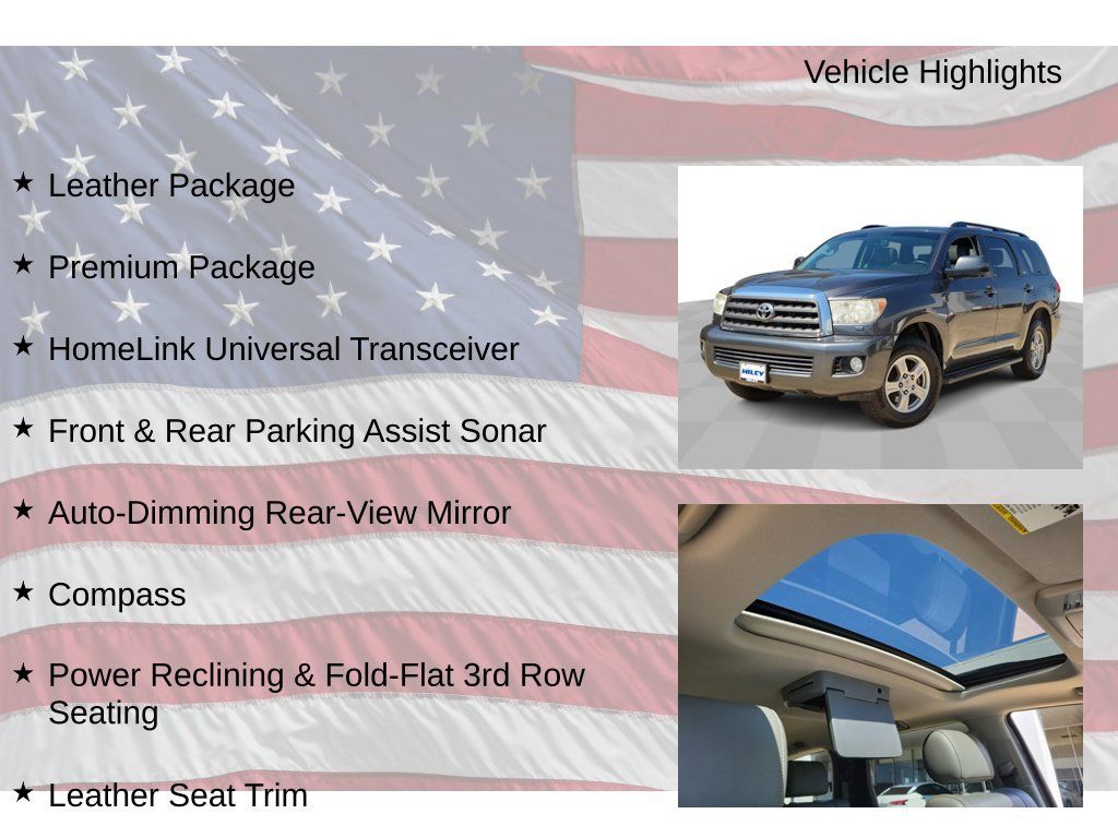 Used 2017 Toyota Sequoia SR5 w/ Premium Package RWD image 5