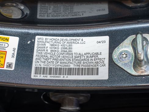 Certified 2023 Honda Accord LX image 36