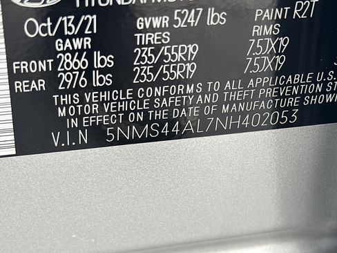 Used 2022 Hyundai Santa Fe Limited image 33