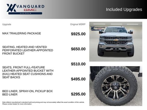 Used 2018 Chevrolet Silverado 1500 LTZ w/ Max Trailering Package AWD/4WD image 9