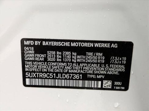 Used 2018 BMW X3 xDrive30i w/ Convenience Package image 24