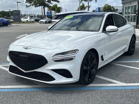 Used 2023 Genesis G70 2.0T w/ Sport Prestige Package RWD image 3