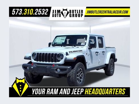 New 2026 Jeep Gladiator Rubicon w/ Steel Power Dome Hood Package AWD/4WD image 1