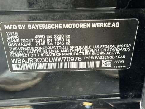 Used 2020 BMW 530i w/ Convenience Package image 34