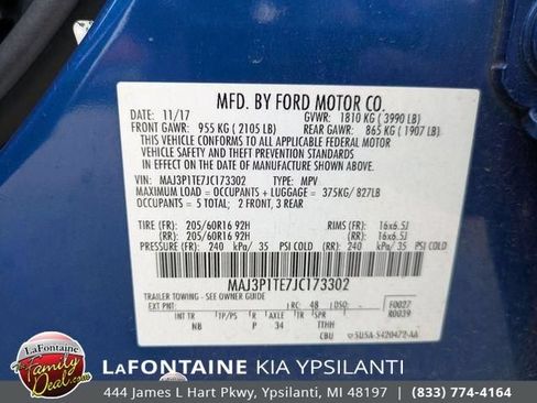 Used 2018 Ford EcoSport SE FWD image 32