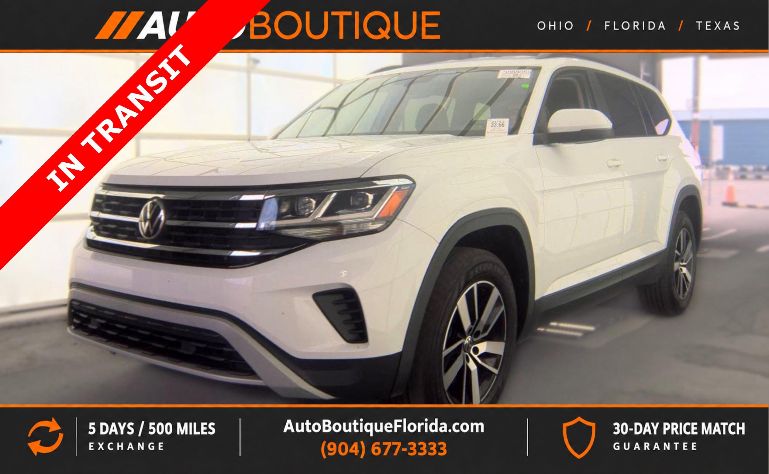 Used 2021 Volkswagen Atlas SE FWD image 1