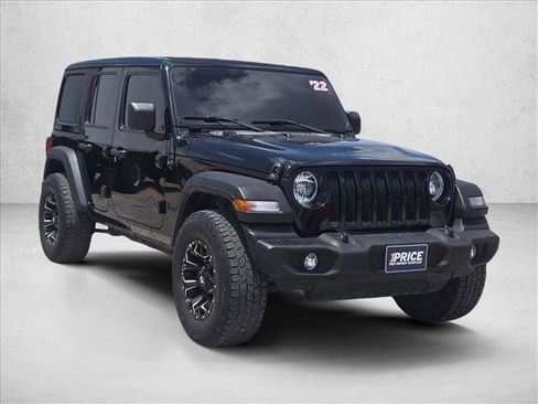 Used 2022 Jeep Wrangler Unlimited Sport w/ Sun And Sound Package AWD/4WD image 3
