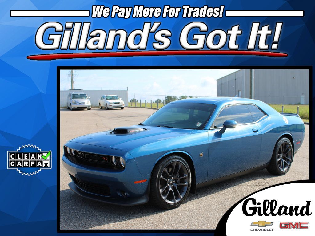 Used 2022 Dodge Challenger R/T Scat Pack w/ Shaker Package RWD image 1