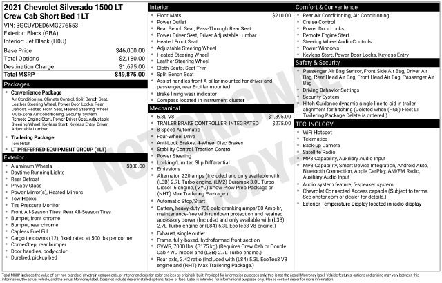 Used 2021 Chevrolet Silverado 1500 LT AWD/4WD image 35