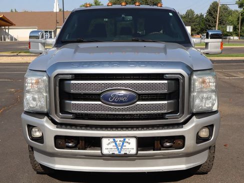 Used 2015 Ford F350 Platinum w/ Platinum Package AWD/4WD image 12