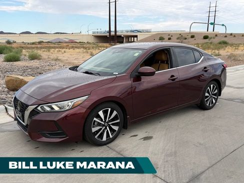 Used 2021 Nissan Sentra SV w/ SV Premium Package FWD image 1