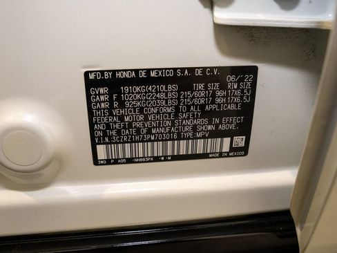 Used 2023 Honda HR-V EX-L image 20