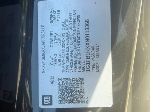 Used 2022 Chevrolet Camaro LT RWD image 29