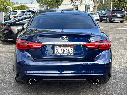 Certified 2023 INFINITI Q50 Luxe w/ Cargo Package RWD image 4