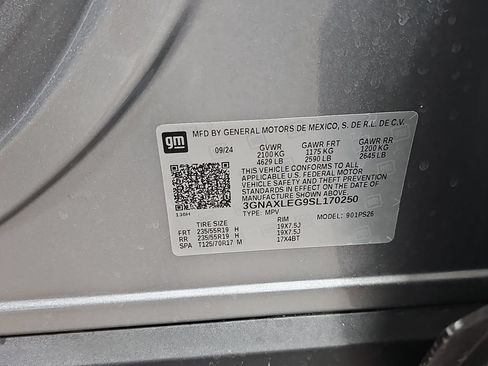 Certified 2025 Chevrolet Equinox RS w/ Safety and Technology Package FWD image 42