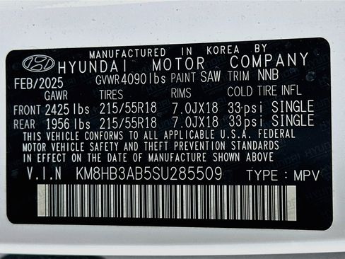 Used 2025 Hyundai Kona SEL FWD image 12