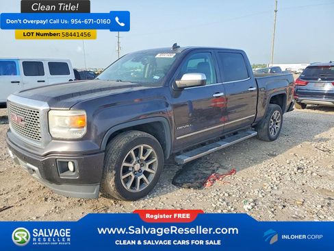 Used 2015 GMC Sierra 1500 Denali w/ Driver Alert Package RWD image 1