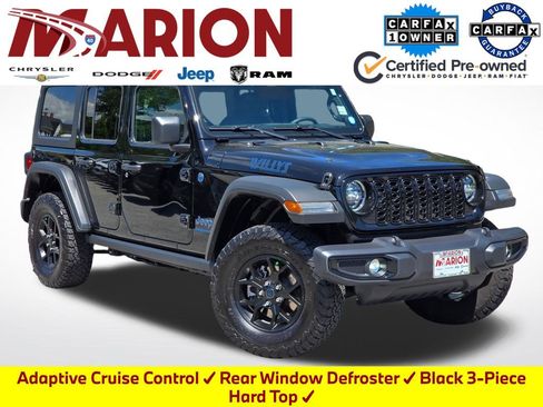 Used 2025 Jeep Wrangler Unlimited Sport S 4xe AWD/4WD image 1