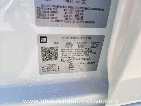 Used 2024 Chevrolet Silverado 1500 W/T w/ WT Value Package image 34