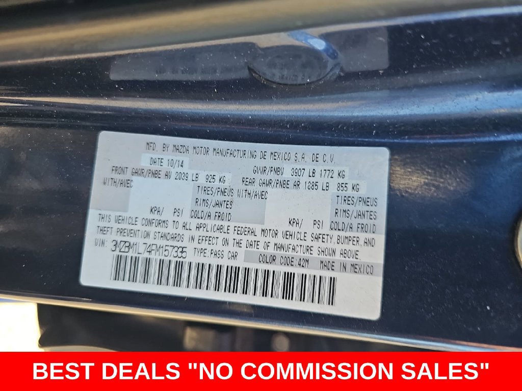 Used 2015 MAZDA MAZDA3 i Touring FWD image 41