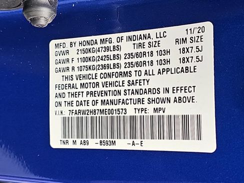 Used 2021 Honda CR-V EX-L image 37