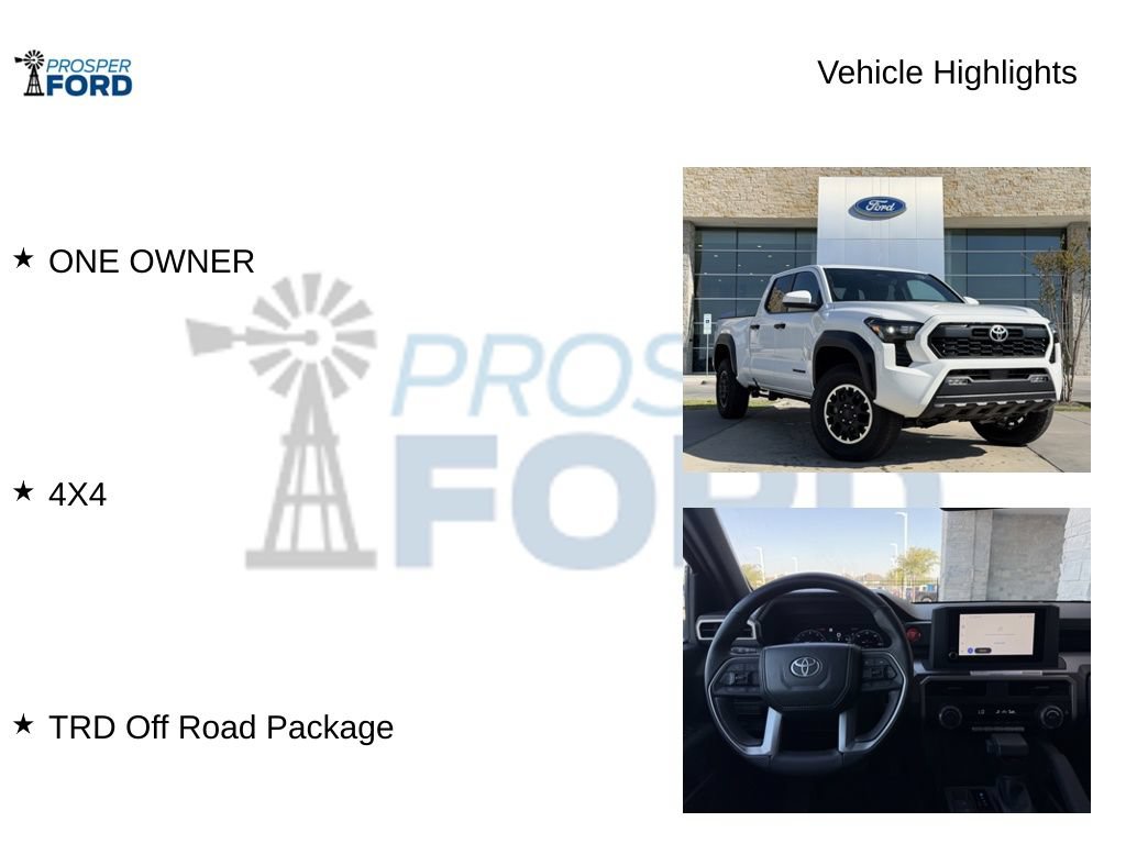 Used 2024 Toyota Tacoma TRD Off-Road AWD/4WD image 5