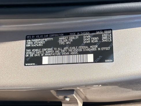Certified 2023 Volvo XC90 B6 Ultimate w/ Protection Package AWD/4WD image 21