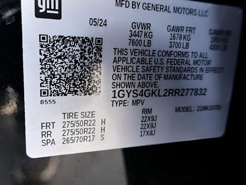 Used 2024 Cadillac Escalade Sport Platinum w/ Heavy-Duty Trailer Package image 45