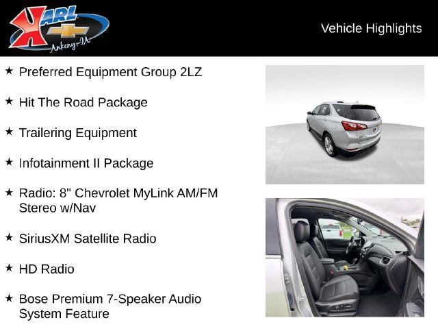 Certified 2018 Chevrolet Equinox Premier w/ Infotainment II Package AWD/4WD image 2