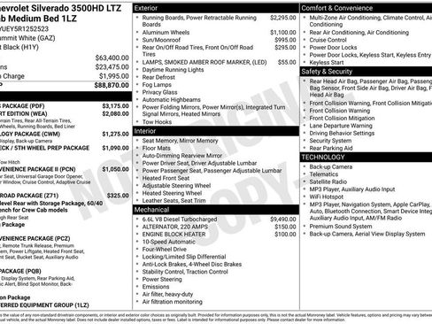 Used 2024 Chevrolet Silverado 3500 LTZ w/ LTZ Plus Package AWD/4WD image 4