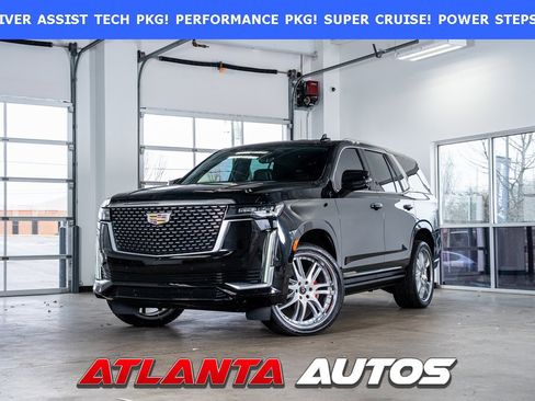 Used 2021 Cadillac Escalade Premium Luxury w/ Driver Assist Tech Package image 1