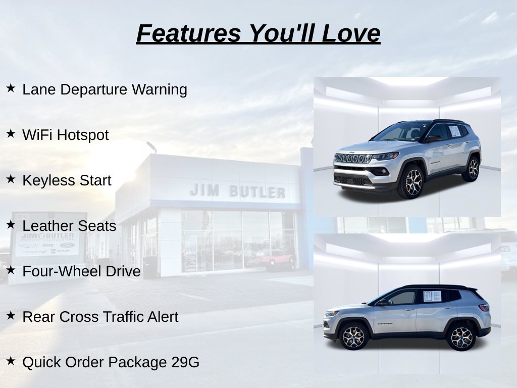 Used 2025 Jeep Compass Limited AWD/4WD image 18