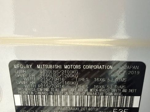 Used 2020 Mitsubishi Eclipse Cross ES FWD image 32
