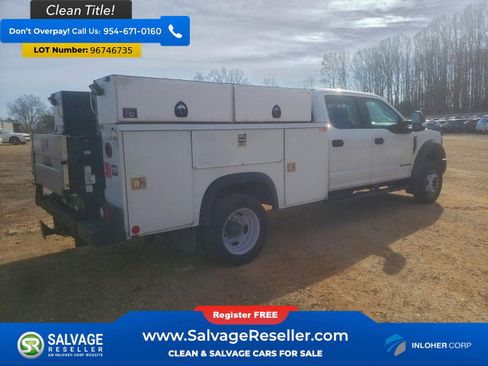 Used 2019 Ford F550 4x4 Crew Cab Super Duty w/ Power Equipment Group image 4