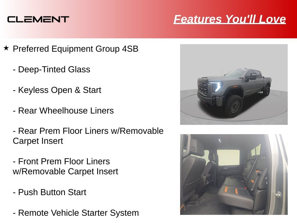 Used 2024 GMC Sierra 2500 AT4 w/ AT4 Premium Plus Package AWD/4WD image 9
