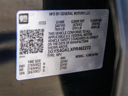 Used 2023 Cadillac Escalade Sport Platinum w/ LPO, ONYX Package image 45