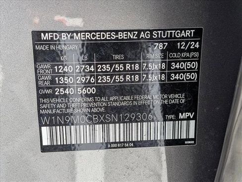 Certified 2025 Mercedes-Benz EQB 250+ image 17