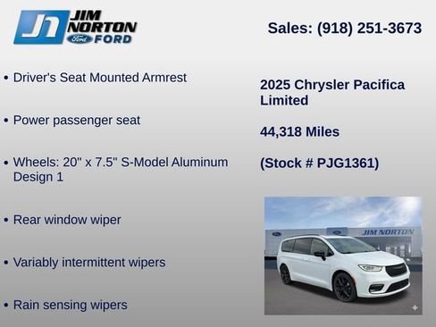 Used 2025 Chrysler Pacifica Limited image 43