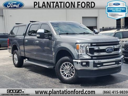 Certified 2021 Ford F250 XLT w/ XLT Premium Package AWD/4WD image 1